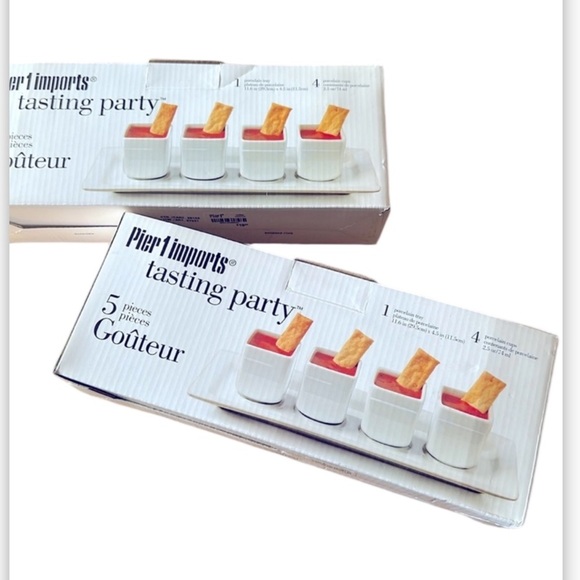 PIER 1 ⭐️tasting party sampler sets - Picture 1 of 5